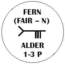 Fern - Alder Ogham